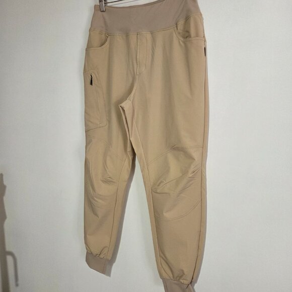 NEW WITH TAG BALEAF TAN WATER RESISTANT JOGGER PANTS SIZE M - Picture 3 of 16